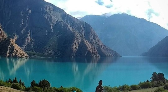 Blue Lake and Green Hill Serenity